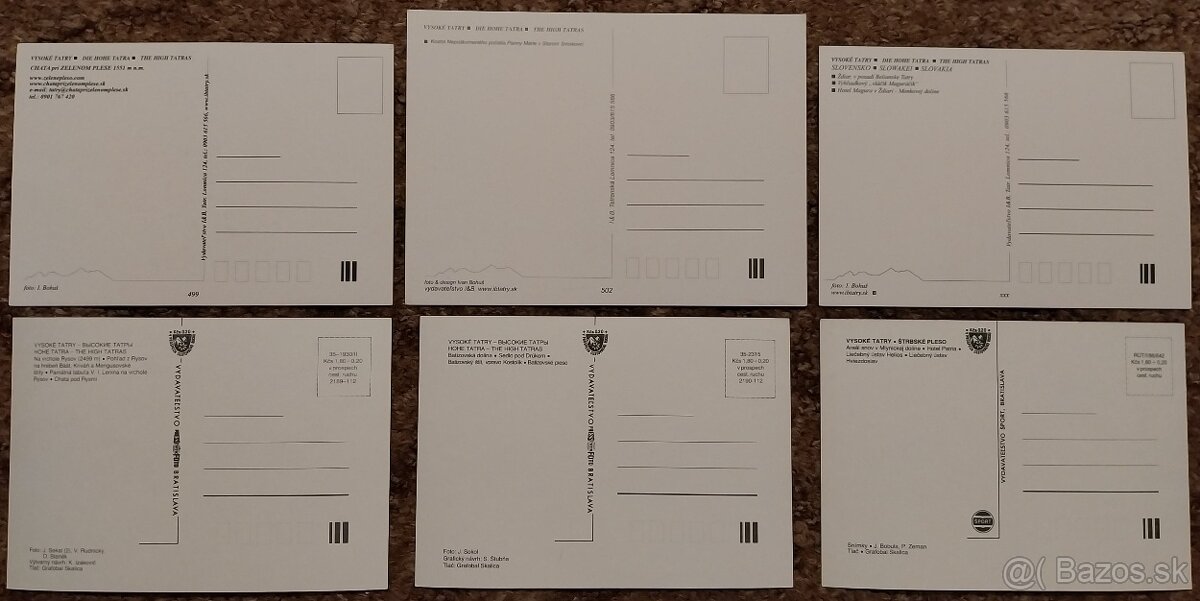 Pohľadnice - SLOVENSKO - 10