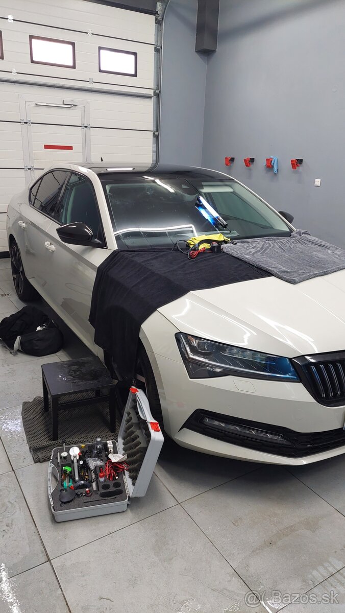 Oprava praskliny na čelnom skle. - 10