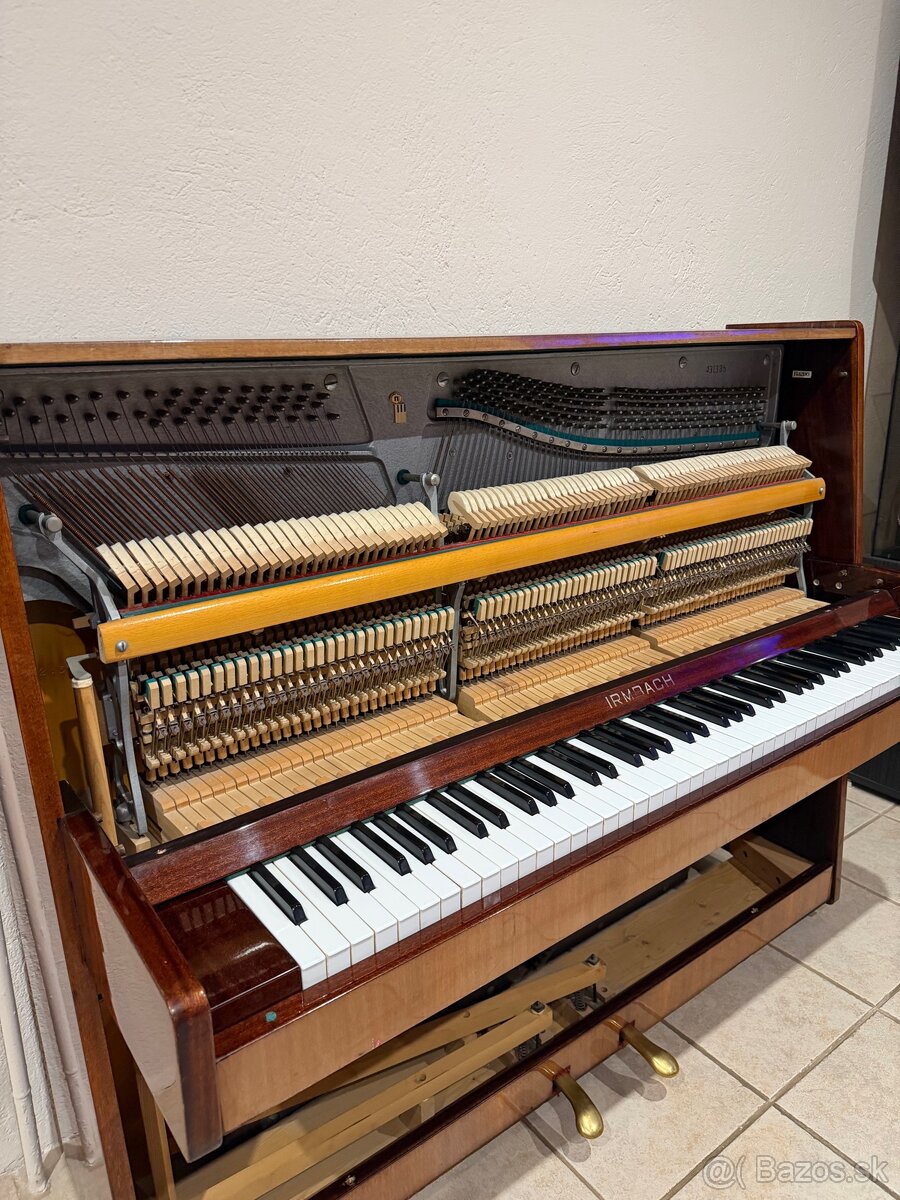 Predám klavír IRMBACH – výborný stav - 10