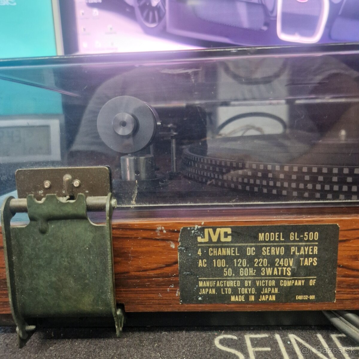 JVC GL-500 CD4...4 kanálový gramofon , DC servo , prenoska A - 10