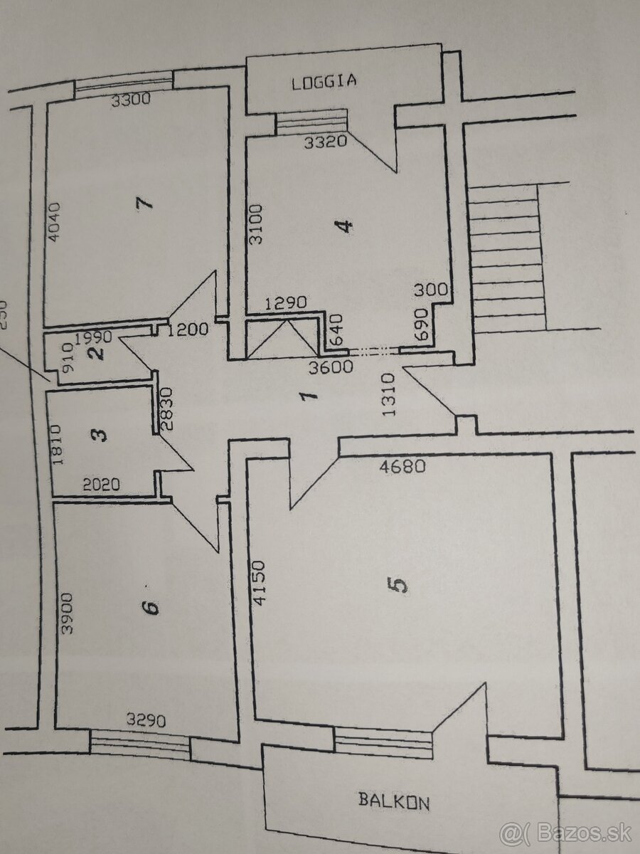 Predaj 3 iz. byt blízko Hlohovca - 10