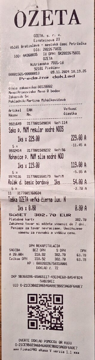 Pánsky oblek OZETA tmavomodrý. veľkosť 56 - NOVÝ, NEPOUŽITÝ - 10