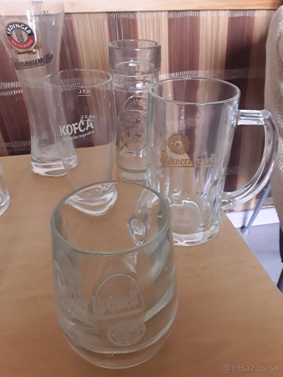 Rozne vec pivove pohare,i,klucenky, - 10