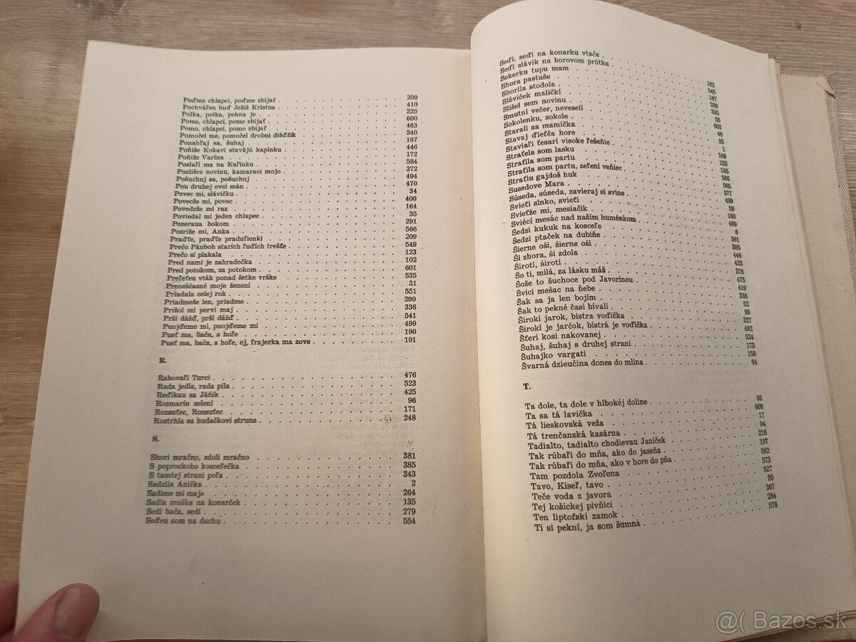 Slovenské ľudové piesne 2. , 1952 - 10