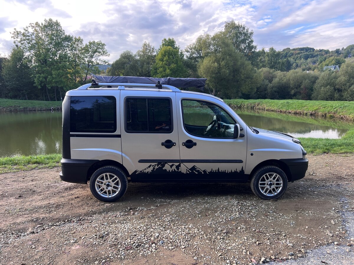 🚐 Fiat Doblo I 1.9 JTD – expedičný camper - 10
