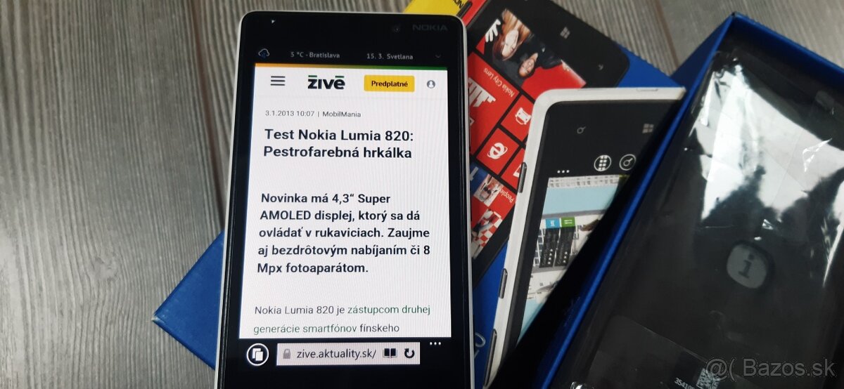 .: NOKIA LUMIA 820 - Retro do zbierky. - 10