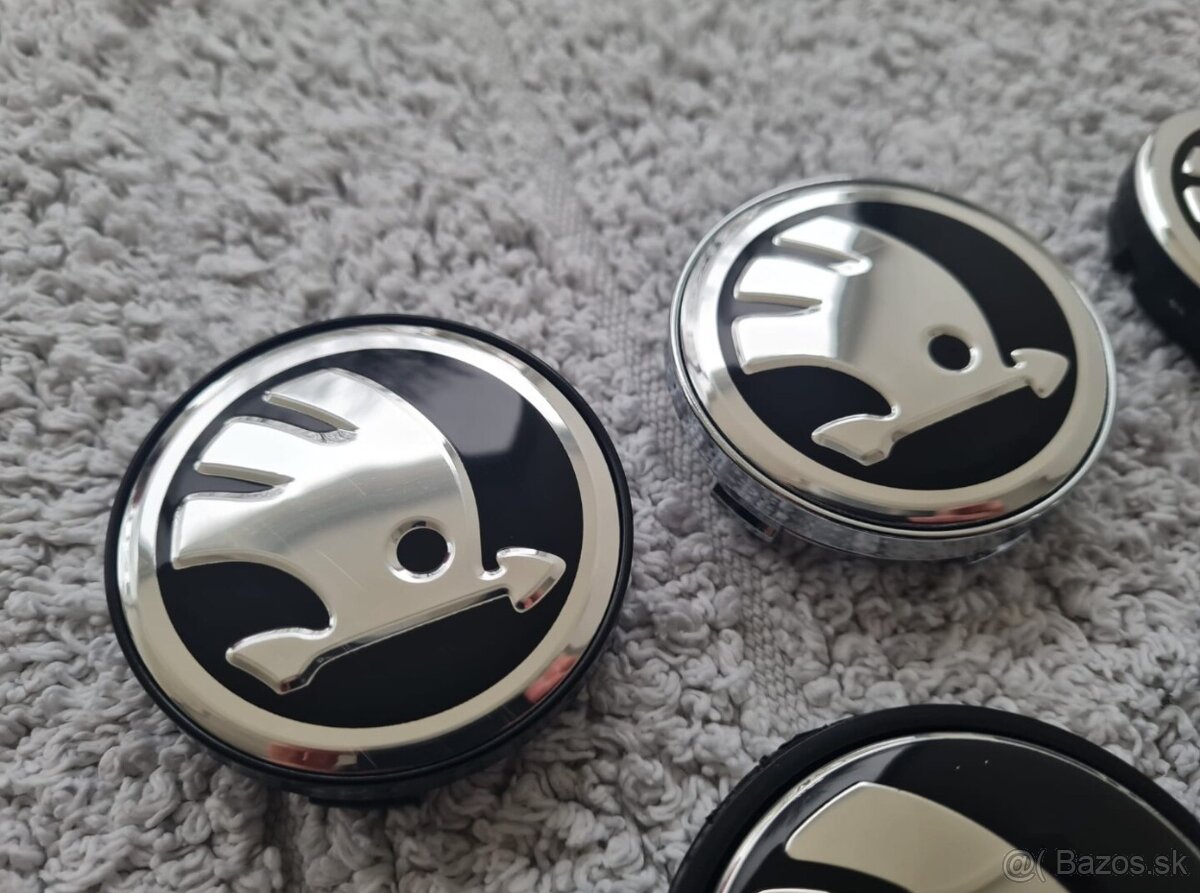 Stredové krytky - pukličky kolies ŠKODA / VRS . - 10