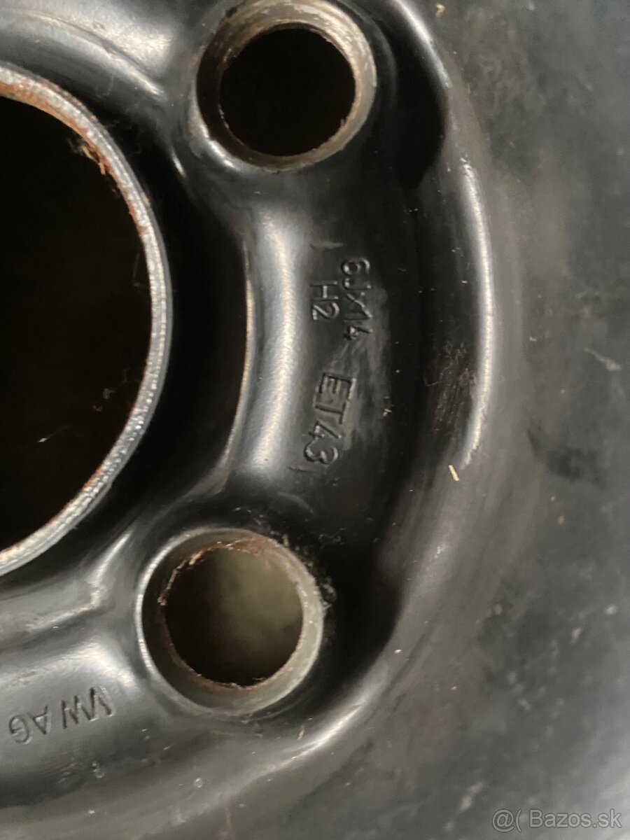 5x100 R14 rezerva sada - 10