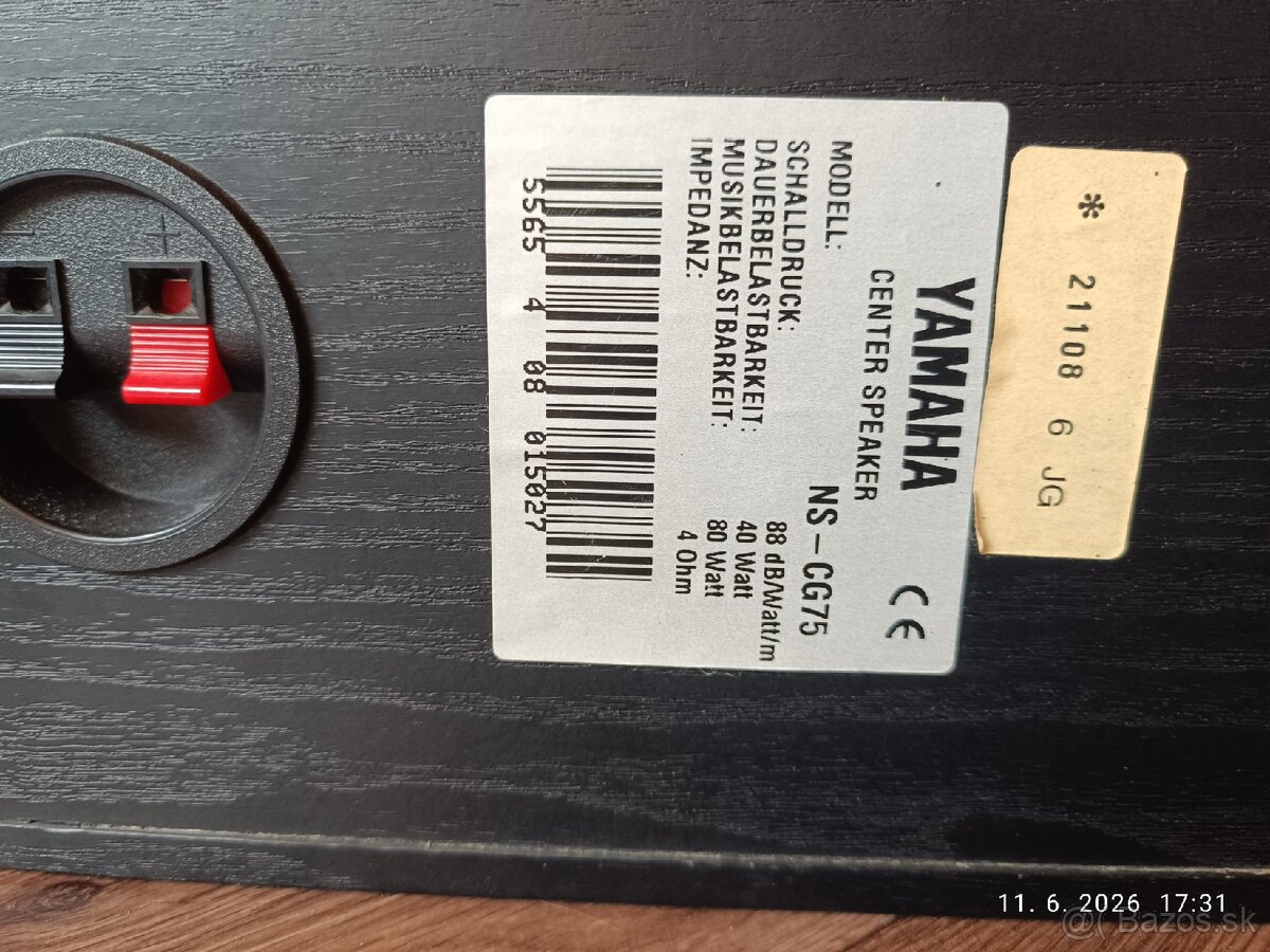 YAMAHA NS-CG75... centrálny reproduktor - 10