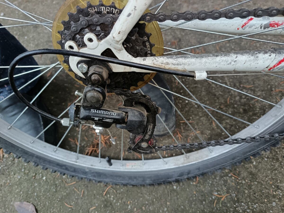 Horský odpruženy bycikel do výšky 175 cm - 10