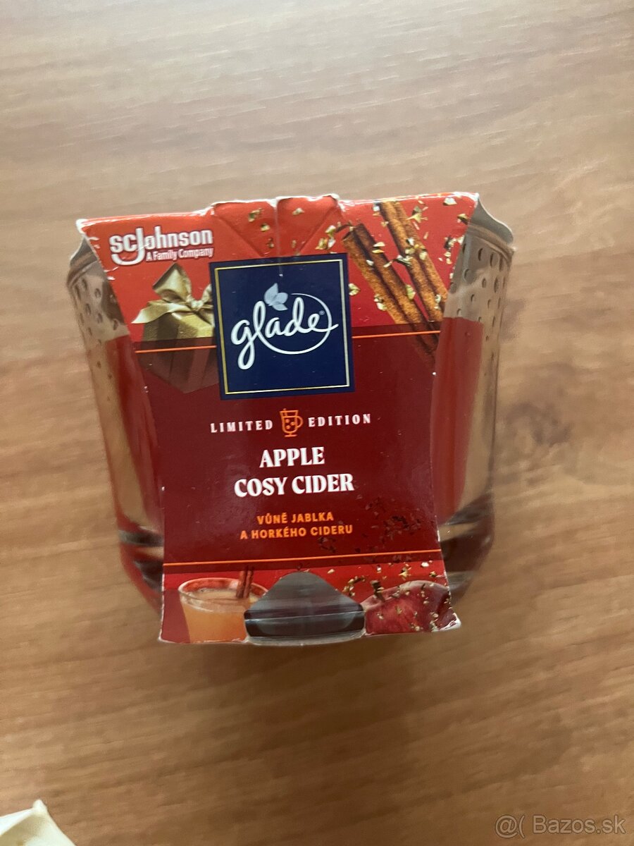 Vonne sviecky do interieru/zlaty svietnik pepco, glade - 10