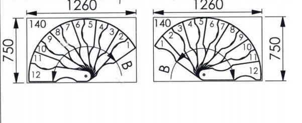 Úsporné interiérové schody s polkruhovým pôdorysom - 10