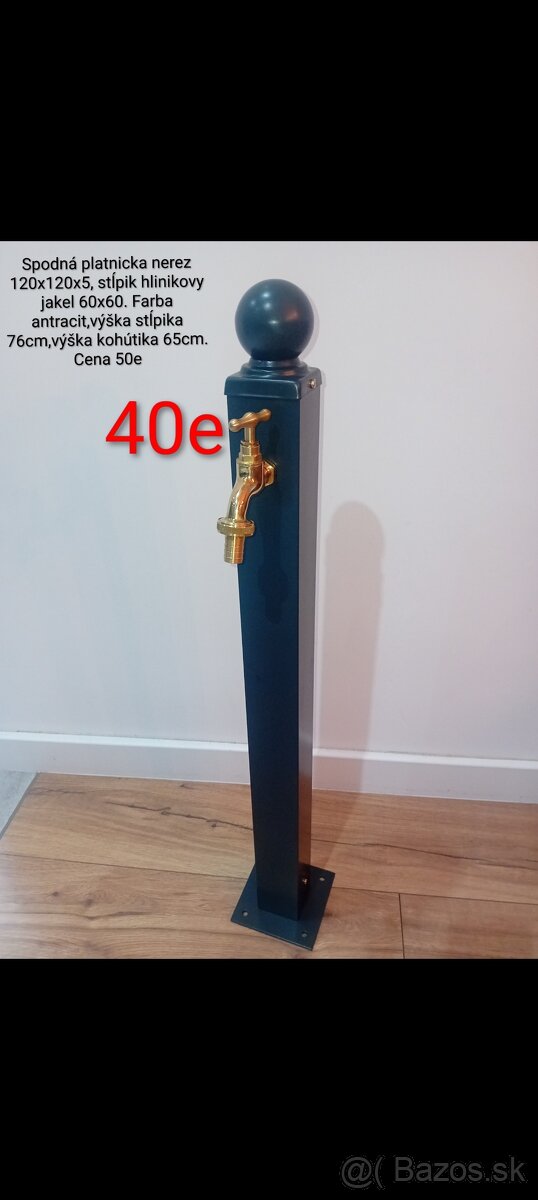 Záhradný stlpik na vodu - 10