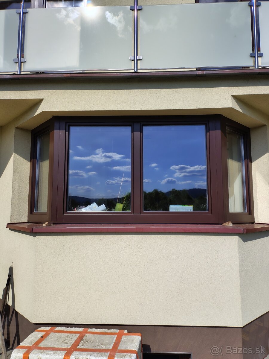 Ponúkam hliníkovú kapotáž na drevené eurookná - 10