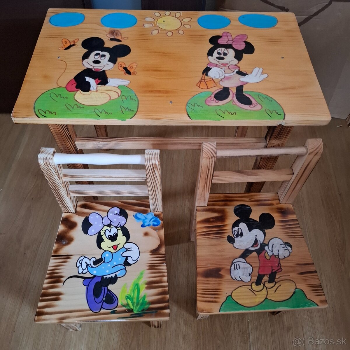 Detske drevene sedenie - 10