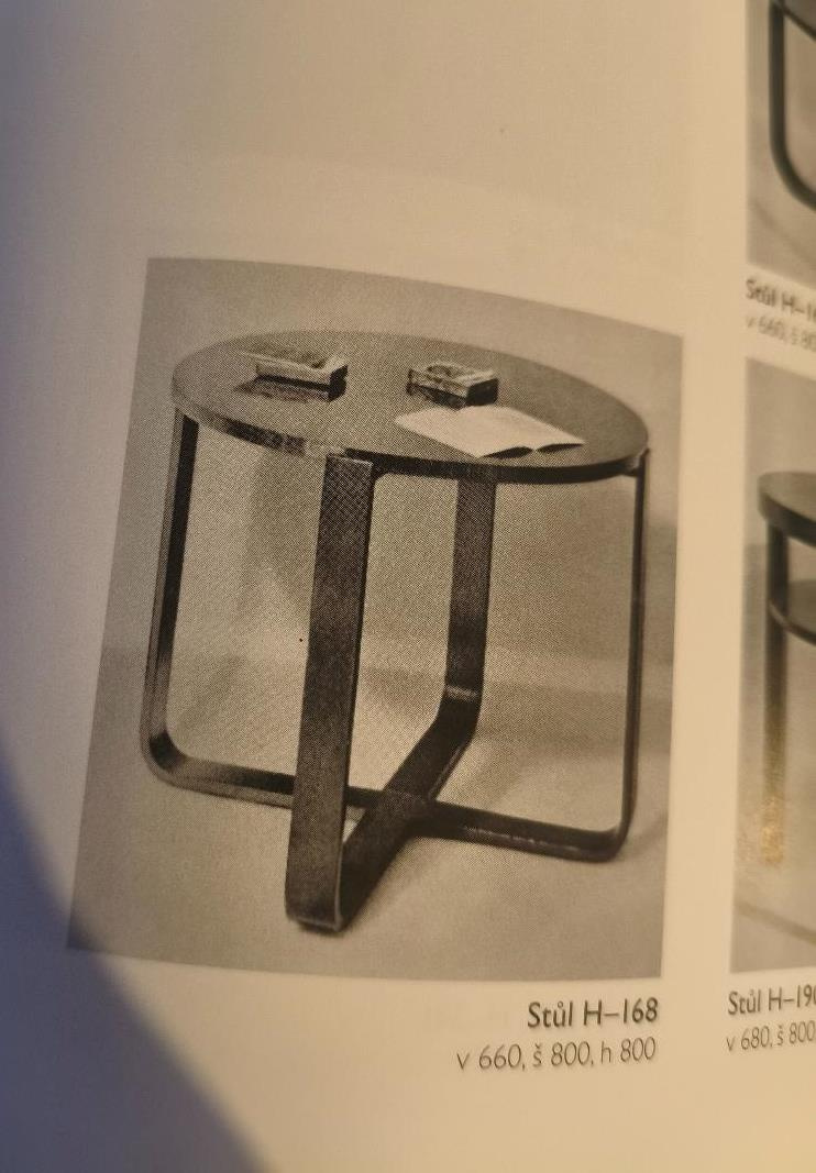 stolík H-168,Jindřich Halabala - 10