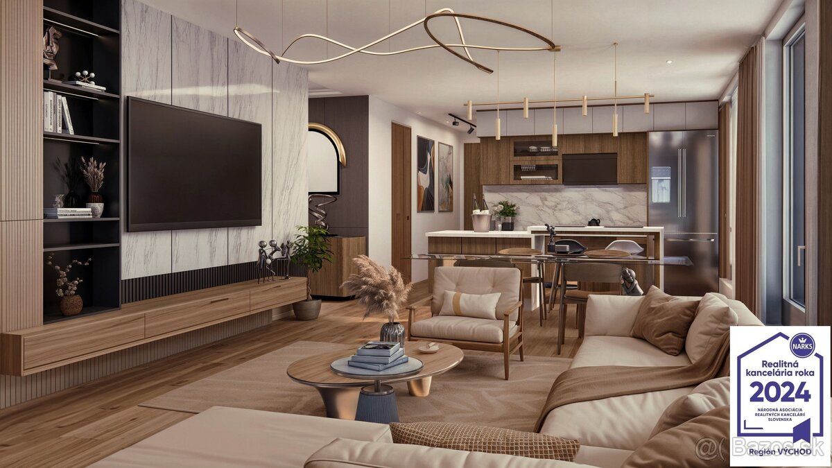 Mezonet s loggiou v novostavbe Drevný trh - 10