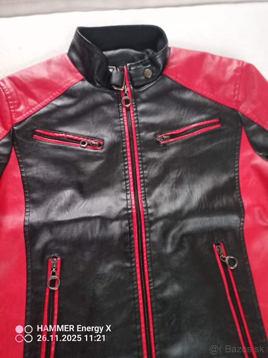 Predám 2 nové krásne kožené bundy - 10
