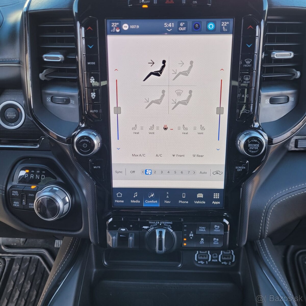 DODGE RAM 1500 LIMITED 2022 5,7 HEMI -DPH NOVA CENA - 10