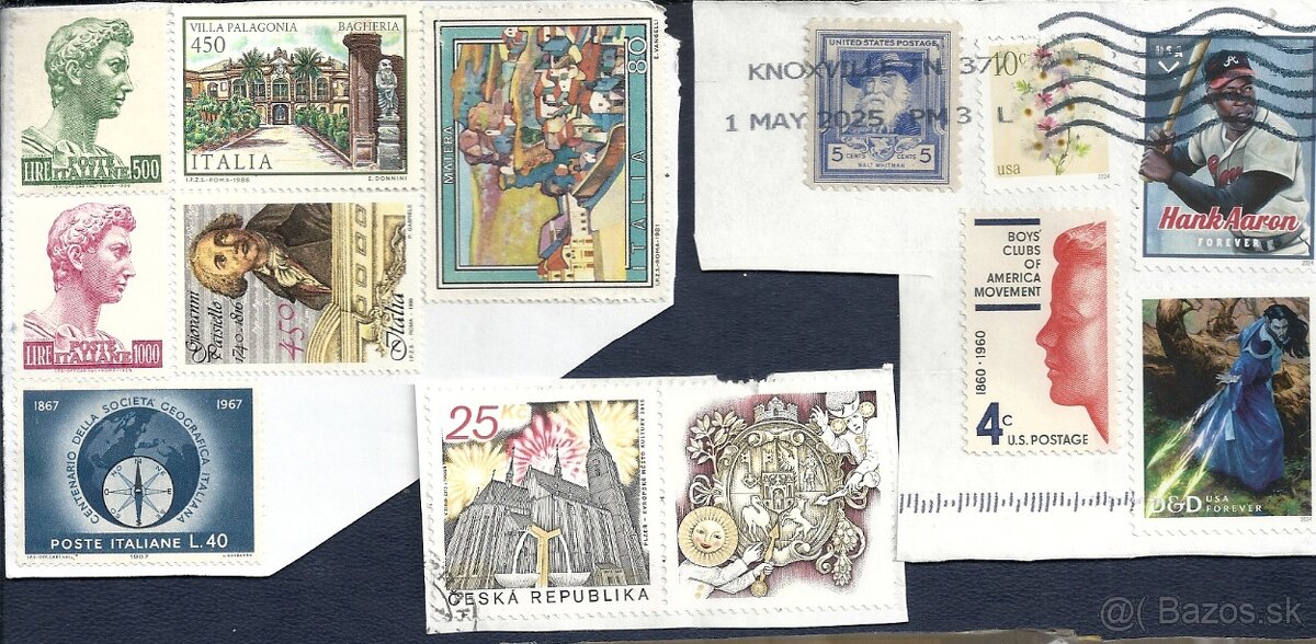 Známky, zbierka, rôzne štáty - 10