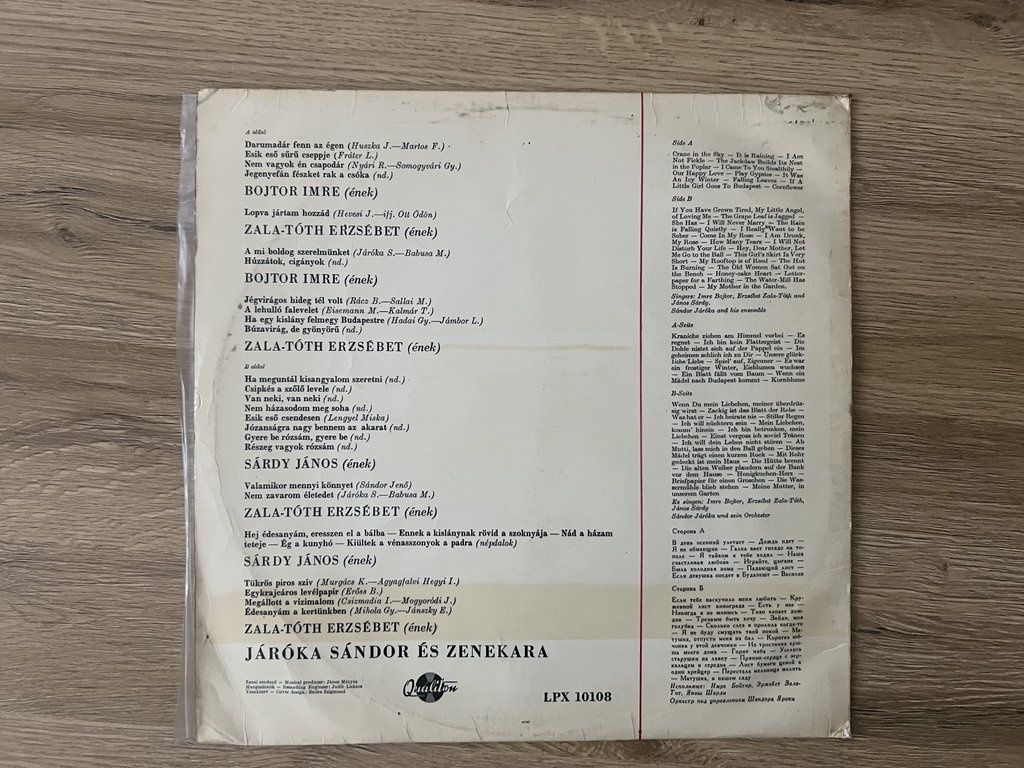 LP Platne - Maďarské - 10