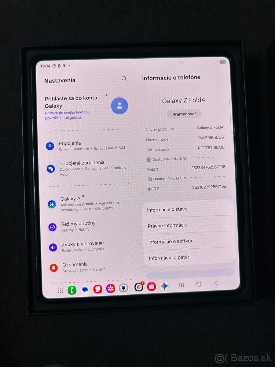 Samsung Galaxy Z FOLD 4 256GB GRAYGREEN - 10