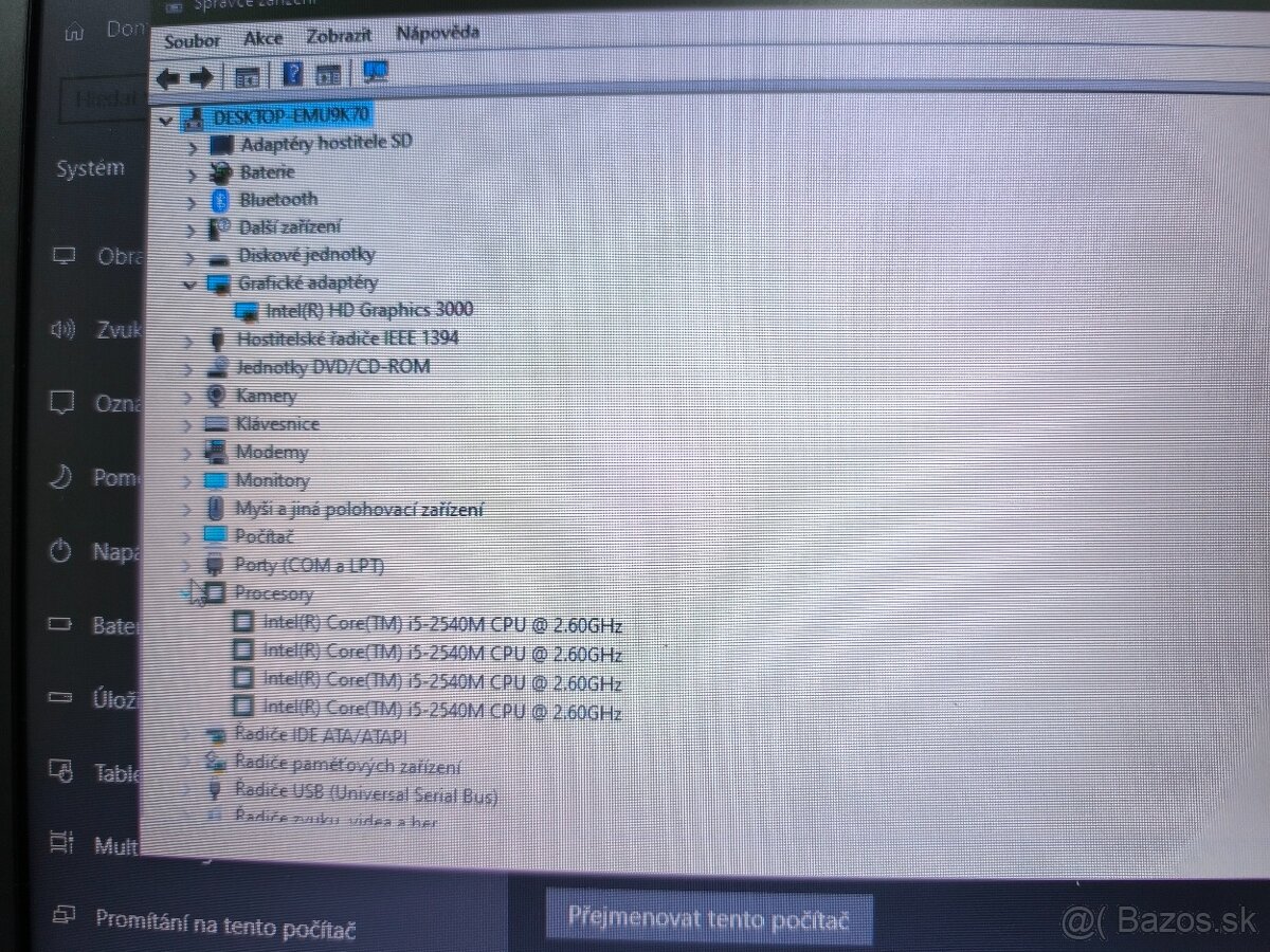 HP EliteBook 8470p i5 - 10