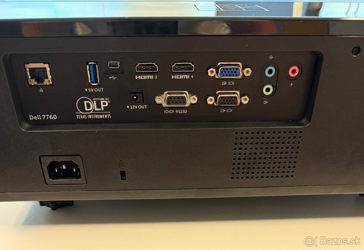 Dell Advanced laser 7760,1080p, 5400 ANSI, 20 000hod. - top - 10