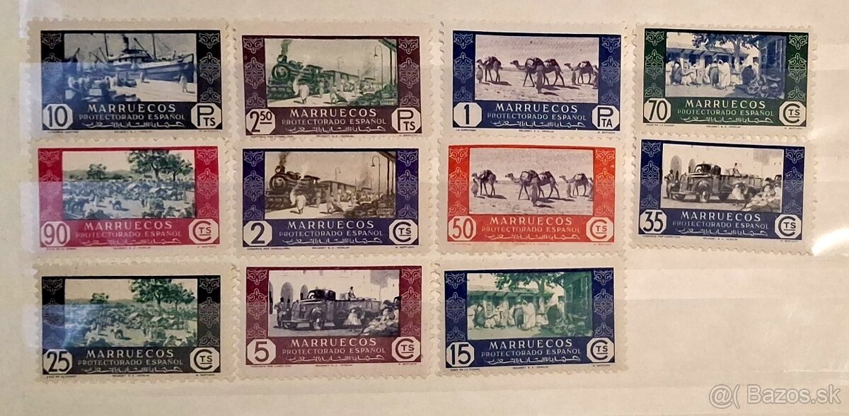 Kolónie Francúzska. Španielska - 10