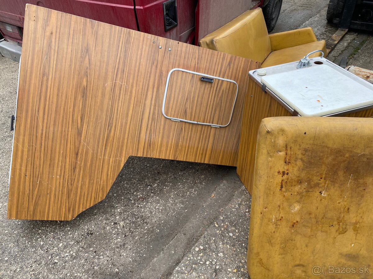 Volkswagen t2a originál westfalia interiér - 10