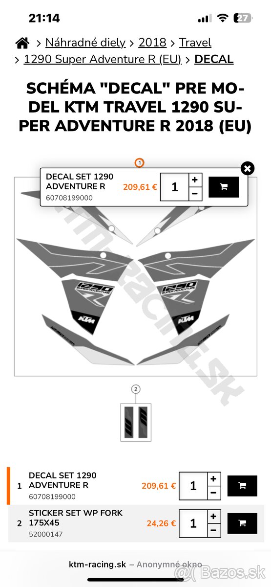 Oem ktm 1290 ADV R bočné plasty 2017-20’ - 10