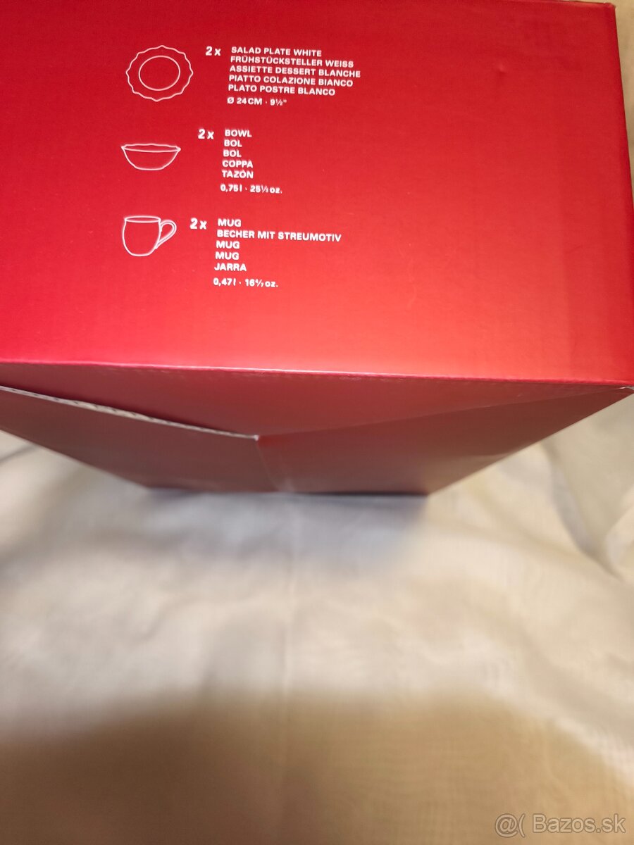 Vianočná raňajková sada zn. Villeroy & Boch - 10