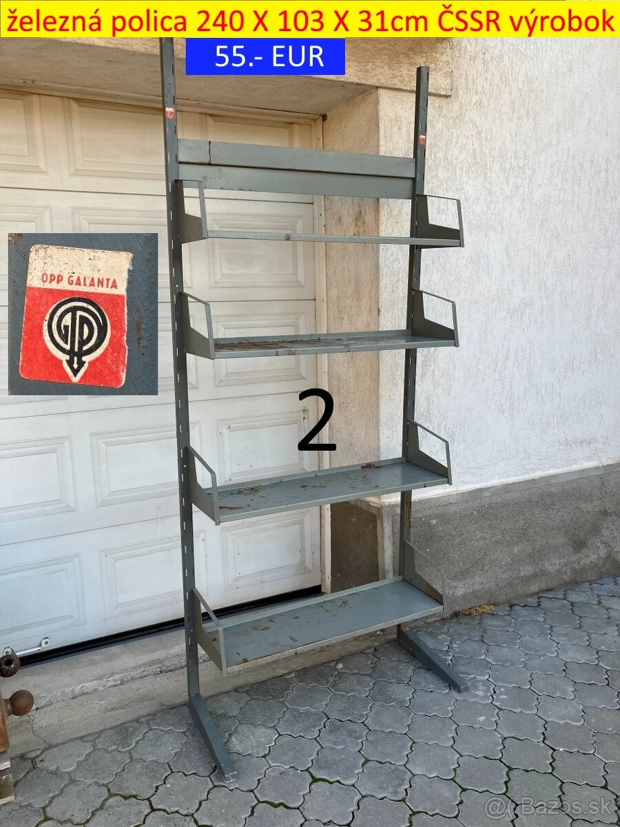 Extra silné poctivé železné police a regále - 10