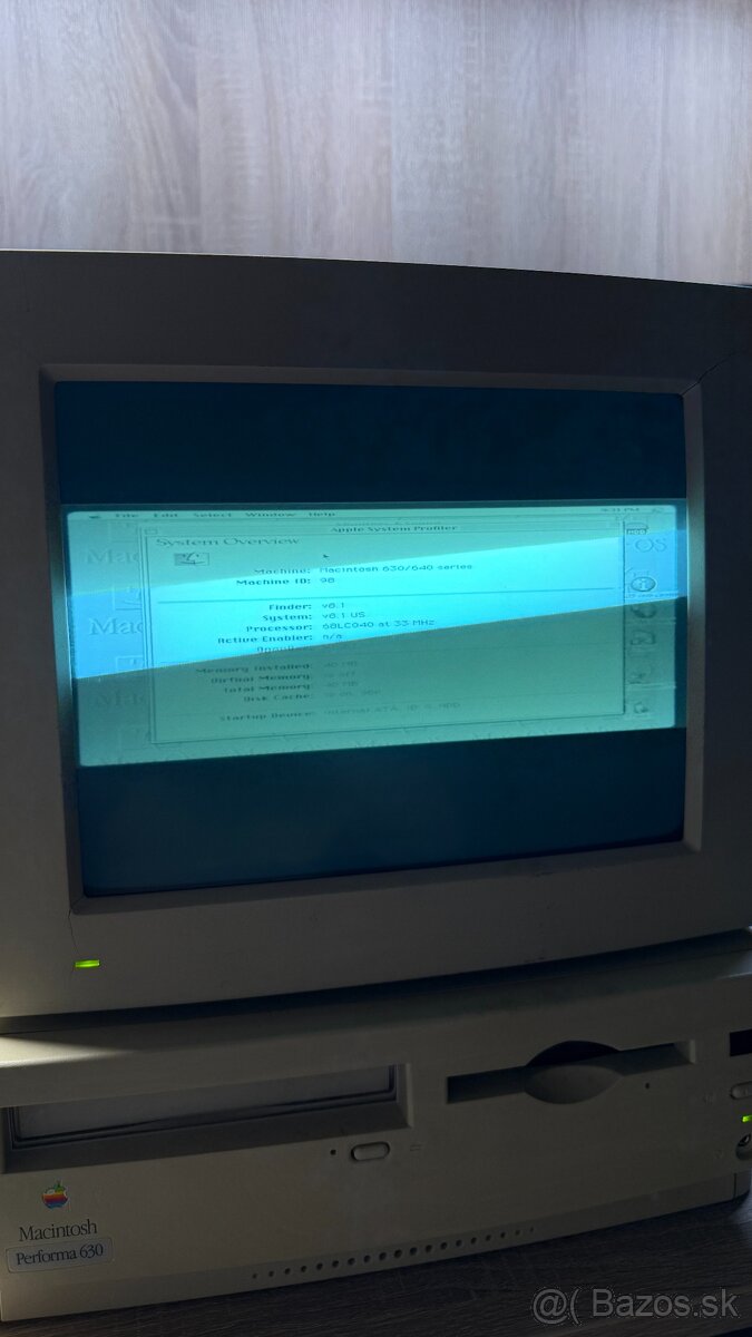 Apple Macintosh Performa 630 a Apple Monochrome display - 10