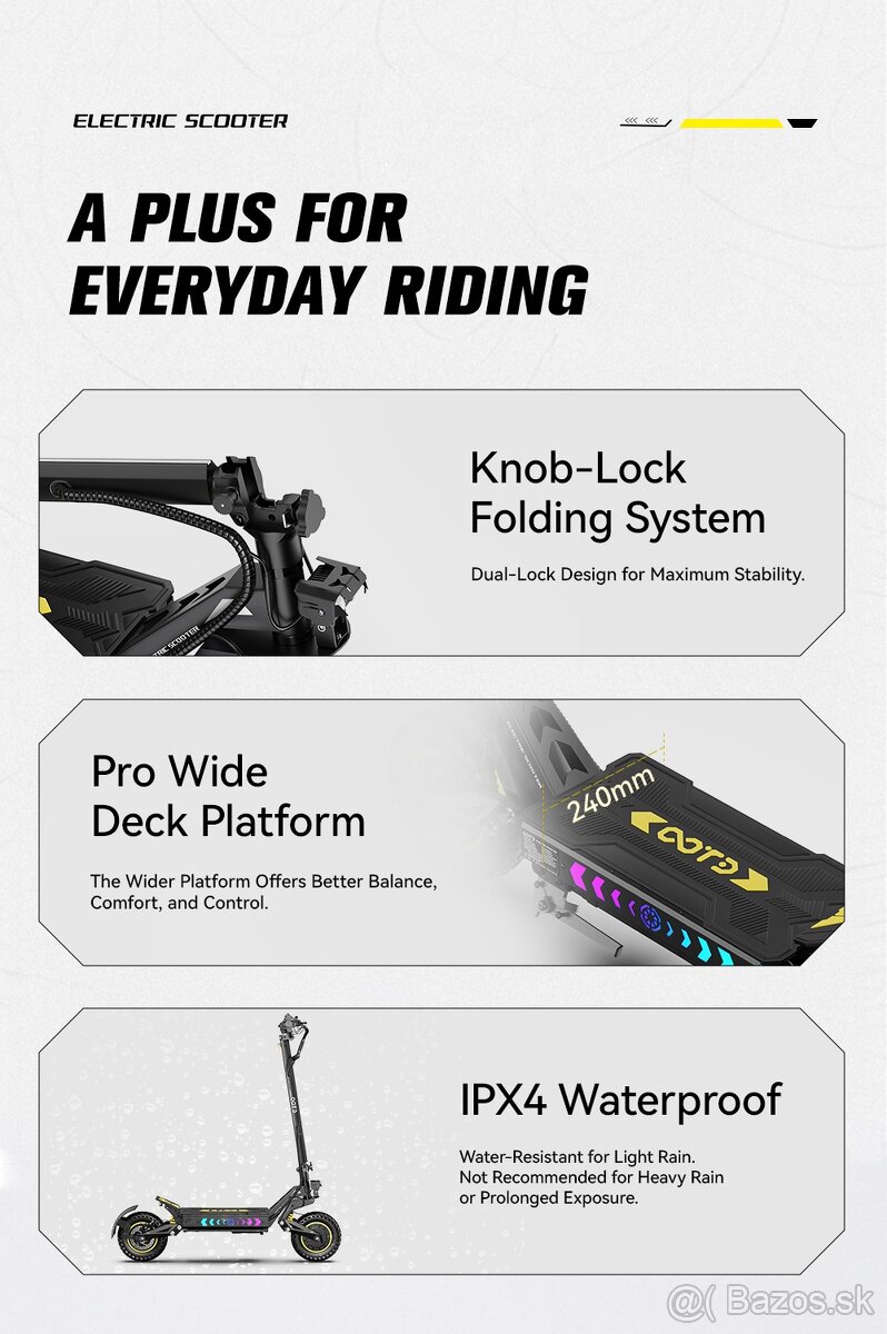 Elektrická Kolobežka OOTD 10PRO - 10