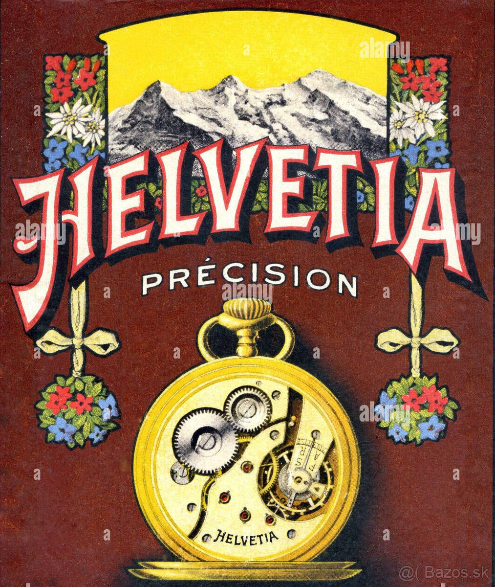 HEVLETIA swiss pánske vreckové hodinky - 10