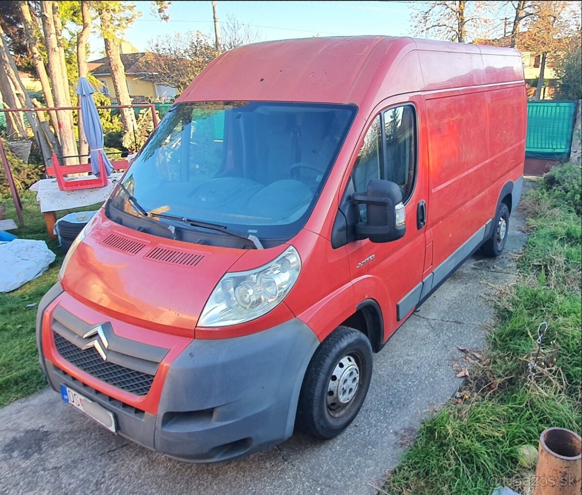 Predám Citrëon Jumper-2.2 HDi, L1/H2, rv.:2007 - 10