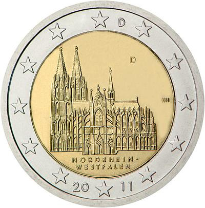 2 euro mince nemecke mesta bu - 10