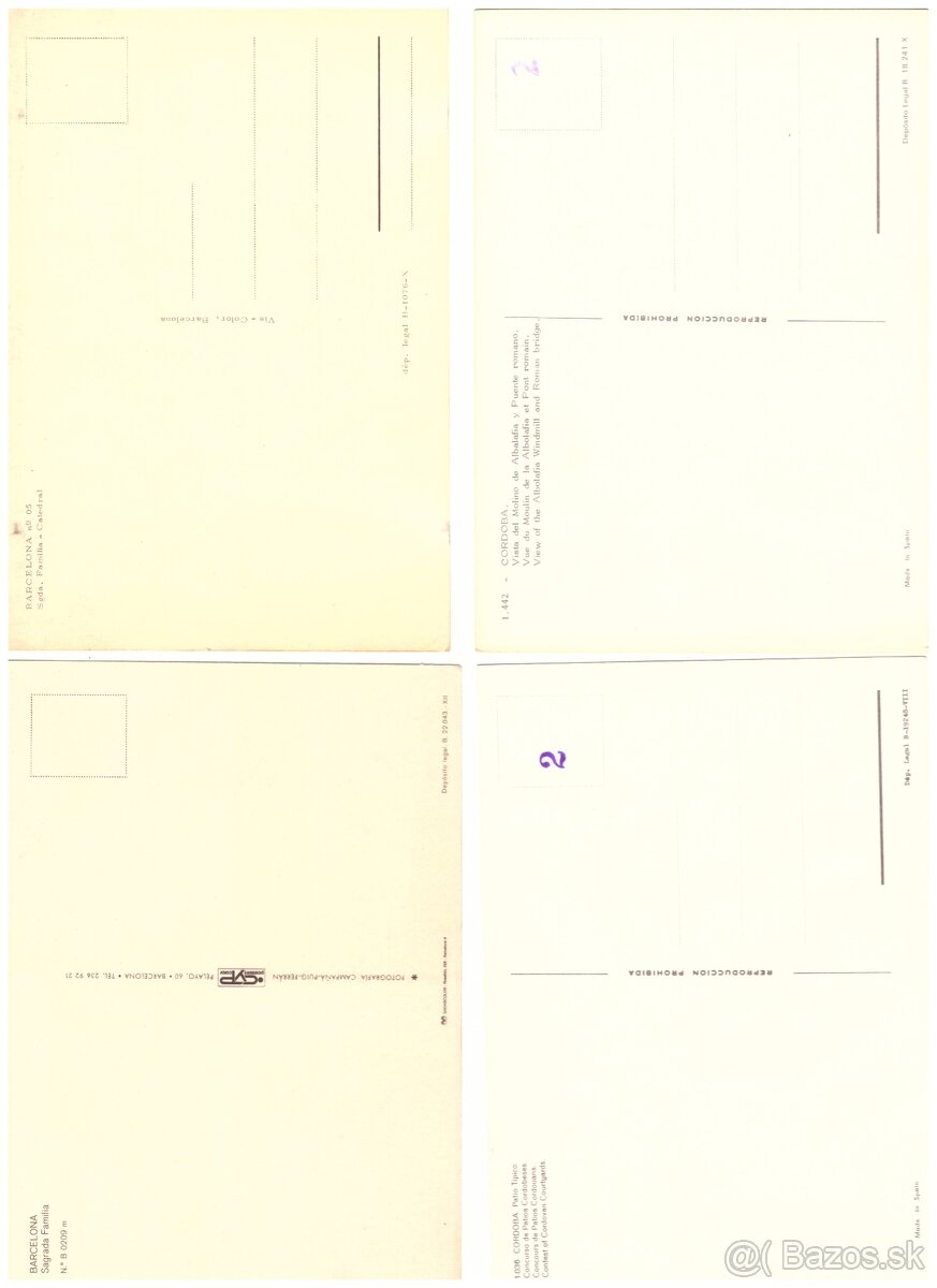 Pohľadnice mix svet farebne 2 - 10