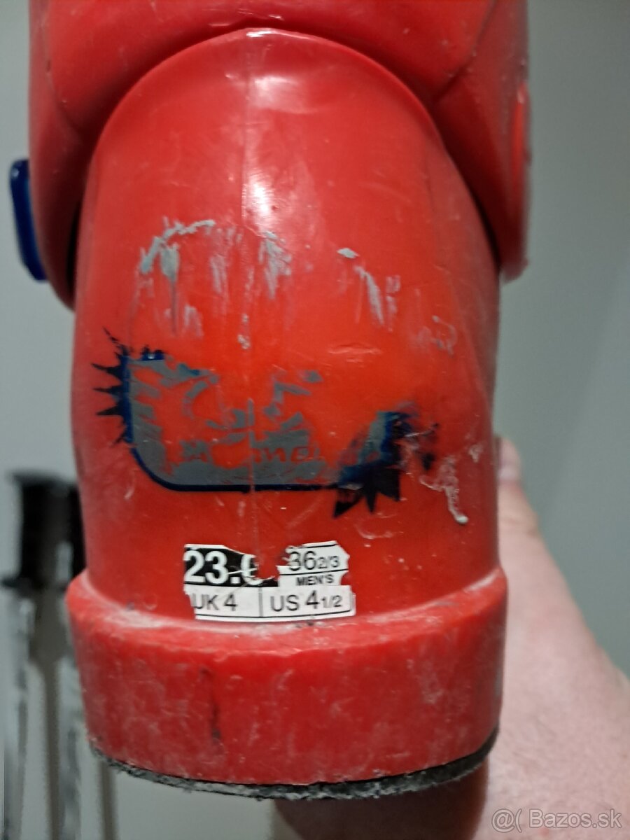 Lyže, lyžiarky + palice - 10