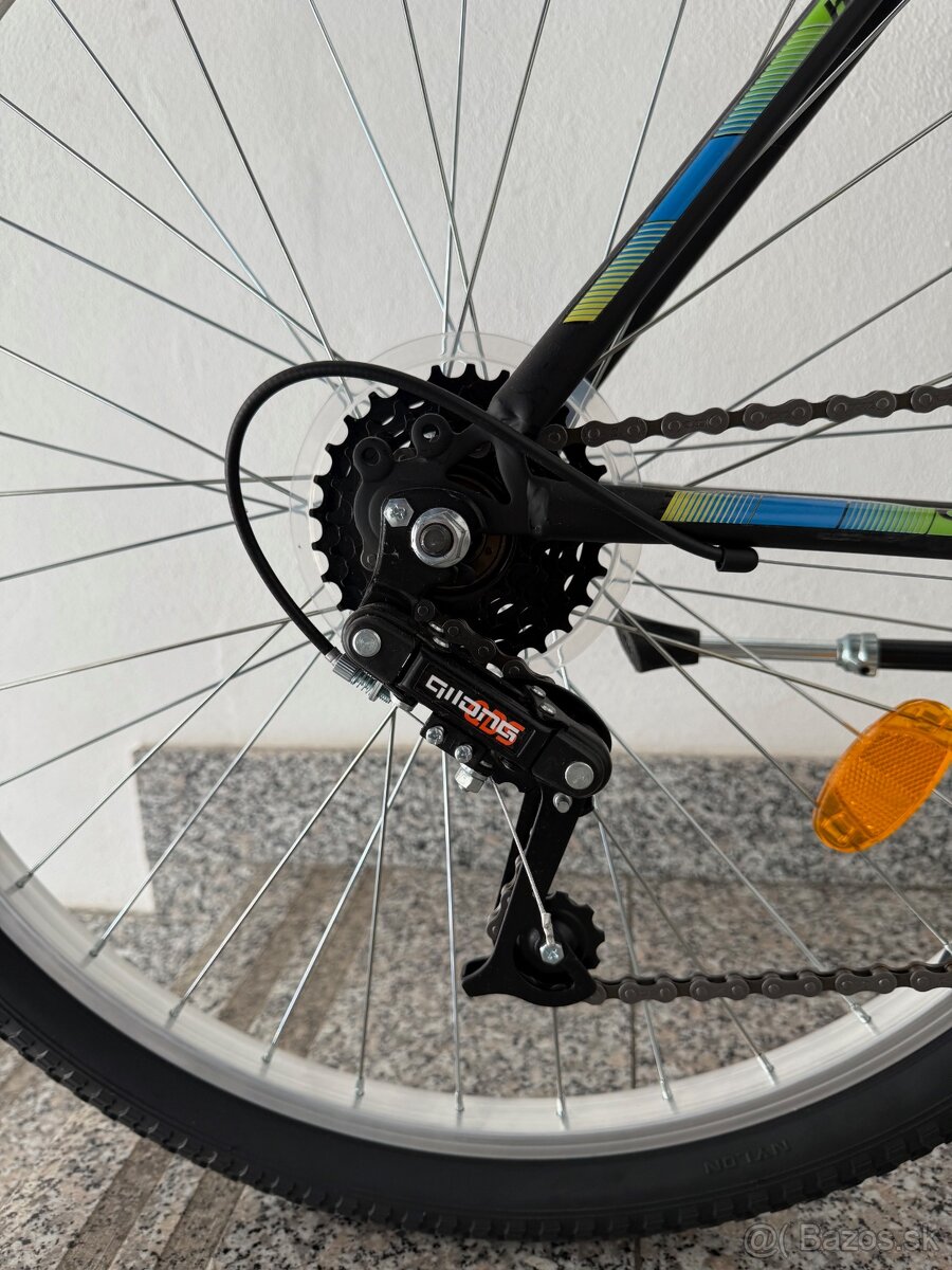 Kenzel COMPACT, 26", bicykel, veľ. 19" BLACK-GREEN - 10