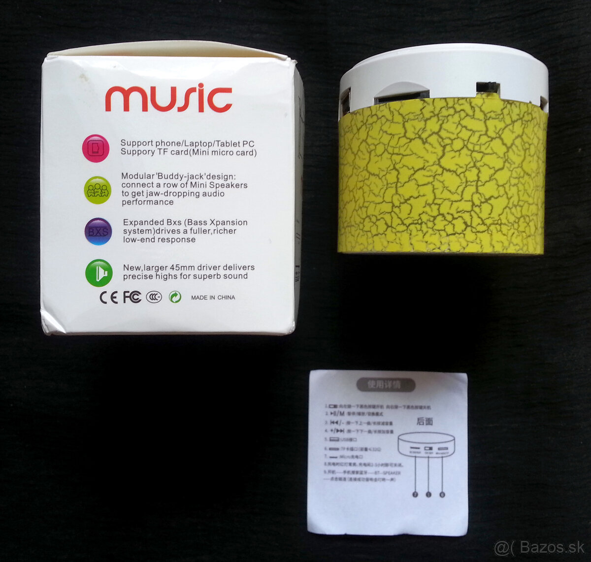 Predám nový bluetoth reproduktor MINI SPEAKER. - 10