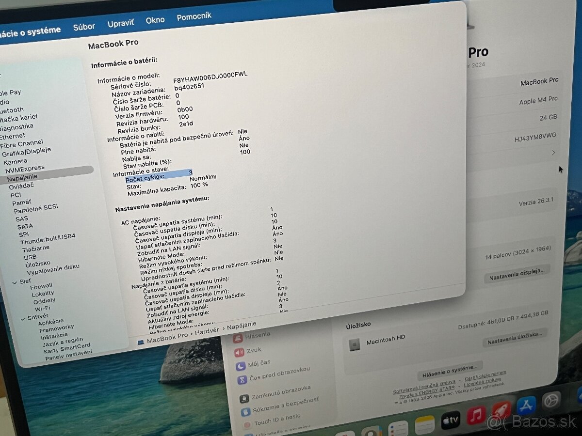 MacBook Pro 14" M4 Pro 24GB RAM 512GB SSD v zaruke - 10