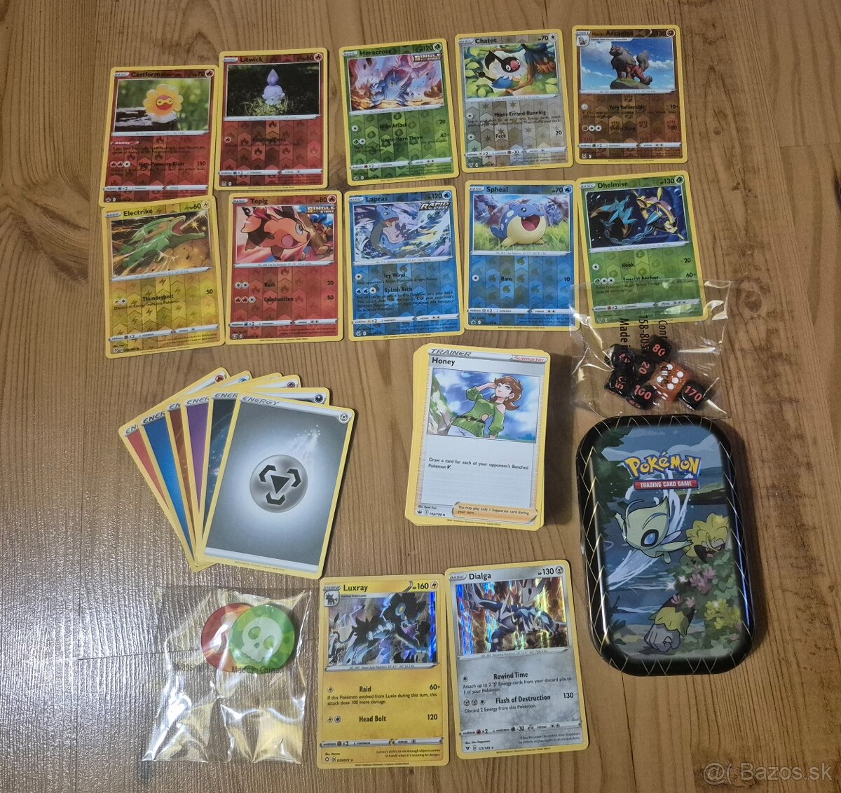 Pokemon mix roznych kariet + doplnkov - 10