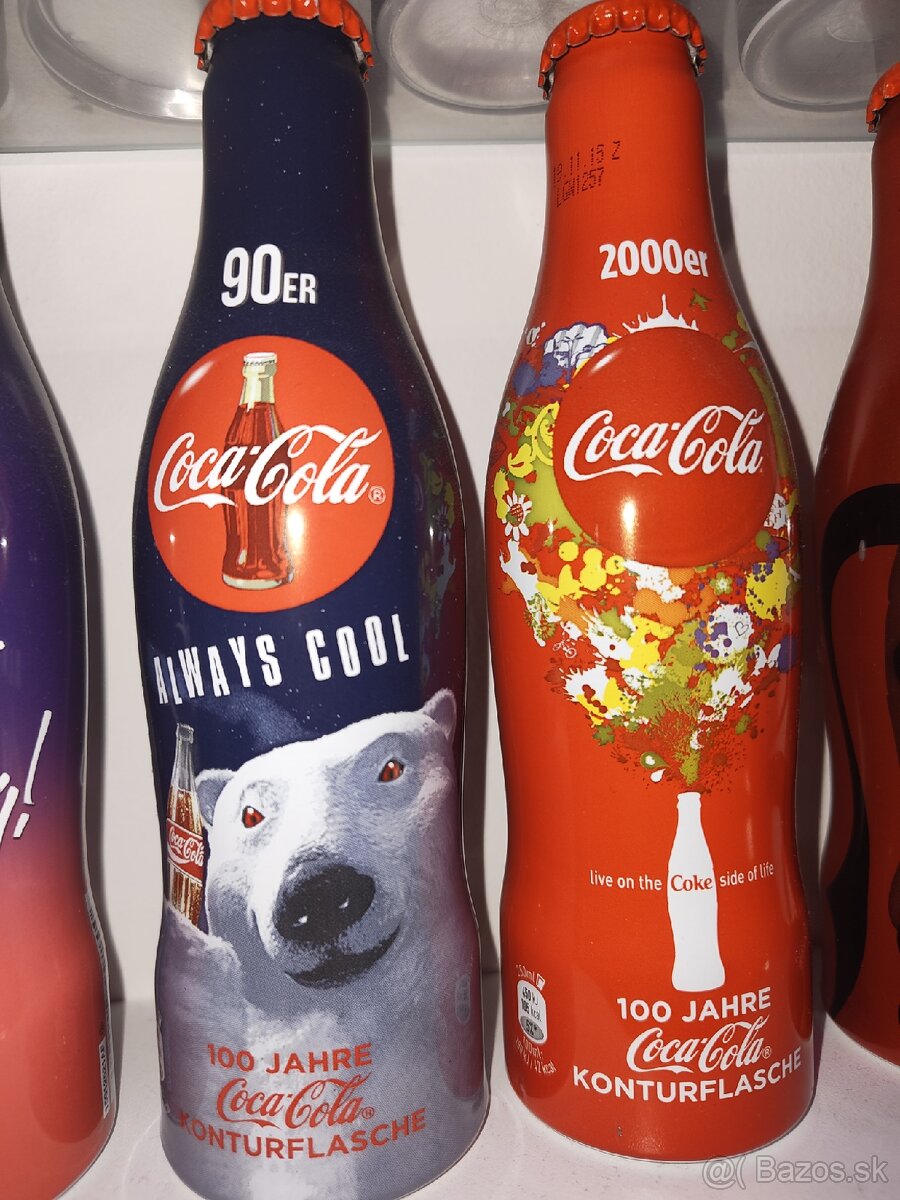 Coca cola hliníkové fľaše 100. Rokov - 10