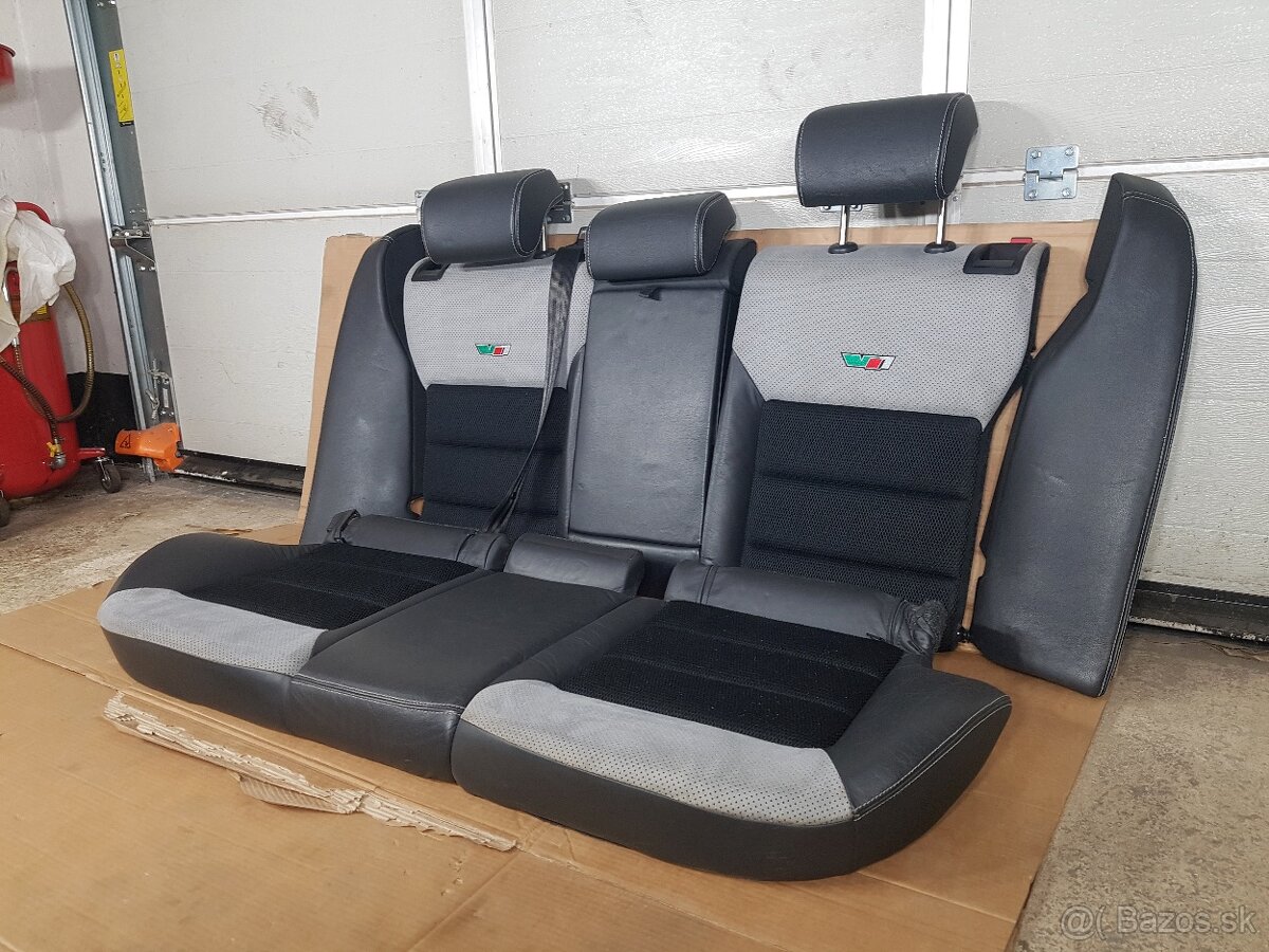 Predám polokožené sedačky Škoda Octavia 2 RS Combi - 10