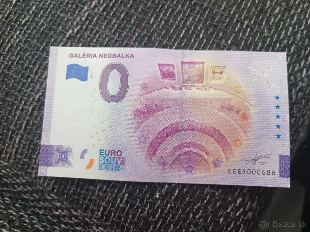 0 euro bankovky - 10