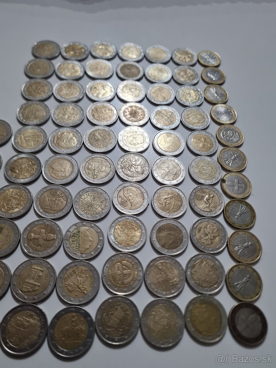 Predám zbierku Euro mincí - 10