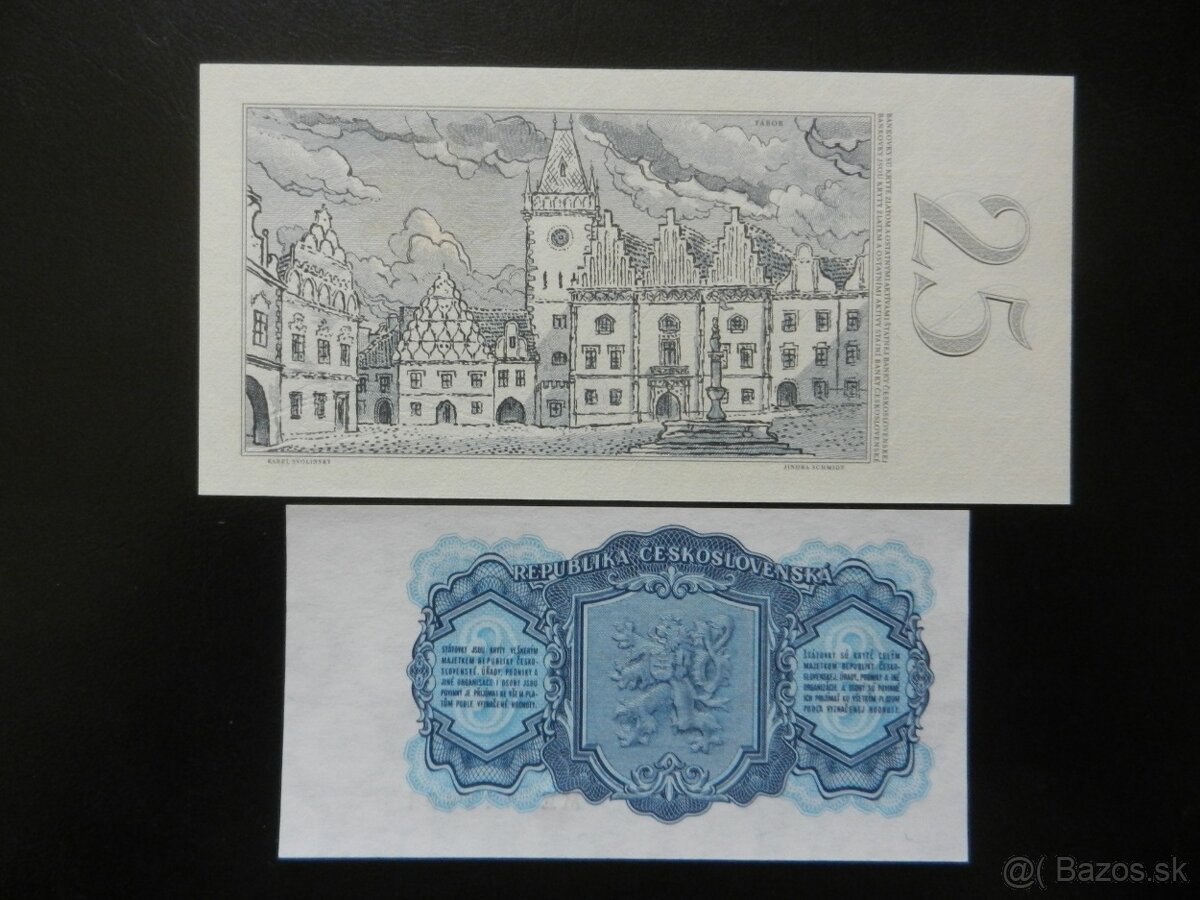 Československé UNC bankovky a iné - 10