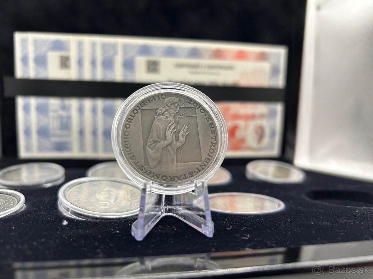 Nevydané mince Jiří Harcuba - investičné striebro 999 - 10